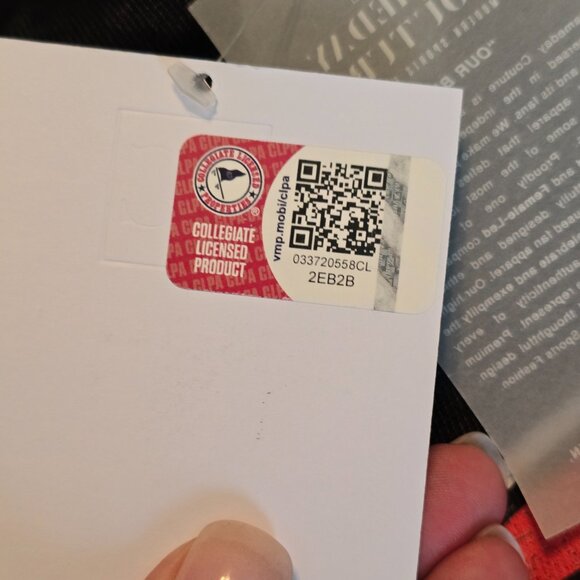 Gameday Couture WKU Large L NWT Cropped Charcoal Studded Pullover Sweatshirt NEW - Picture 8 of 15